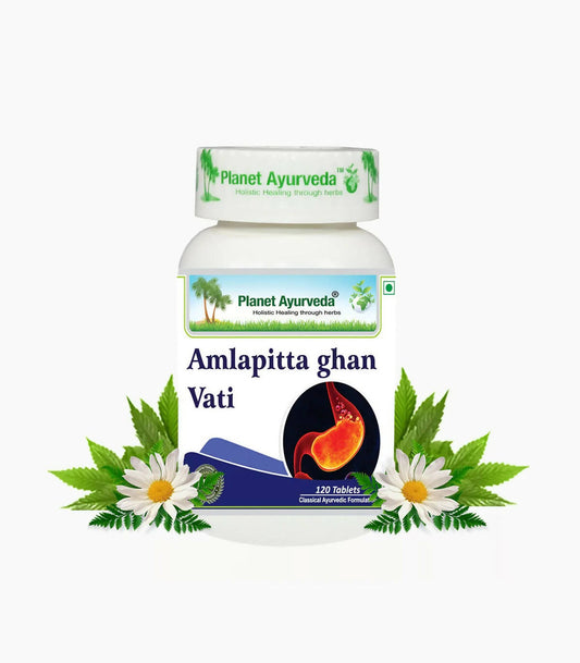 Planet Ayurveda Amlapitta Ghan Vati - 120 tabs image 1