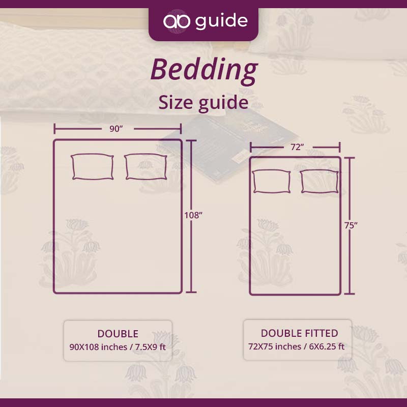 Calista Reversible Cotton Dohar AC blanket | Single, Double Size image 11
