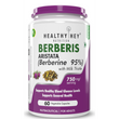 Healthyhey Berberis Berberine 95% with Milk Thistle - 60 Vegetable Capsules image 1