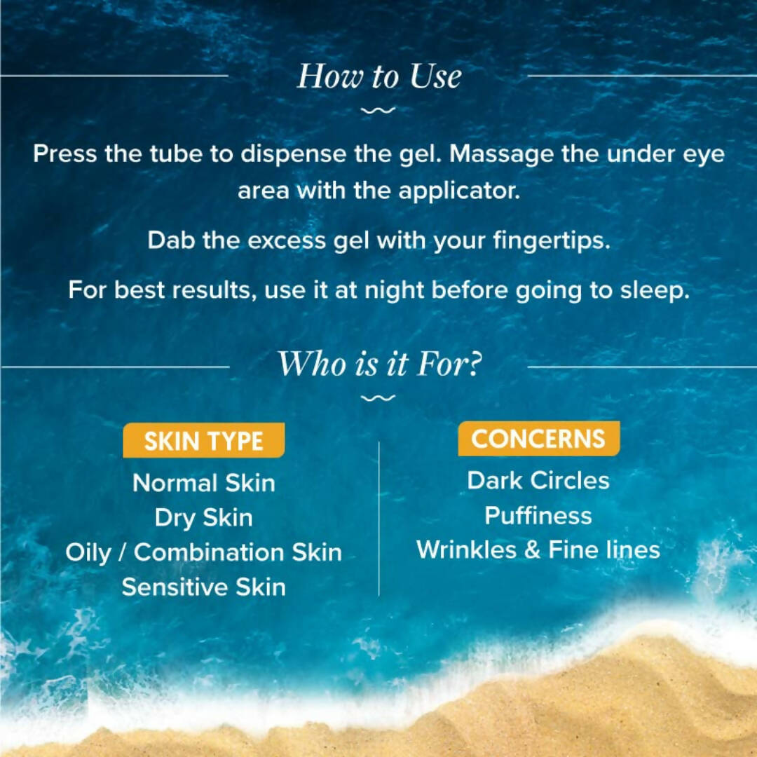 Aqualogica Glow+ Luminous Under Eye Gel -20 gm image 3