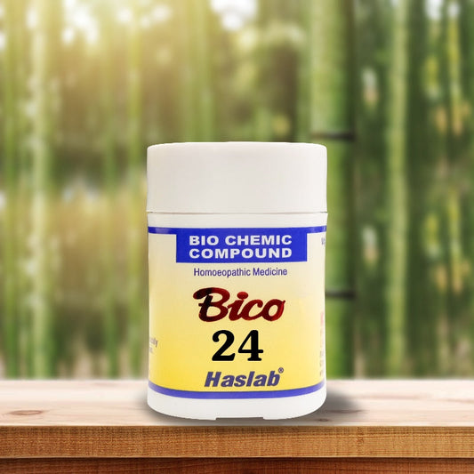 Haslab Homeopathy Bico 24 Biochemic Compound Tablets image 1