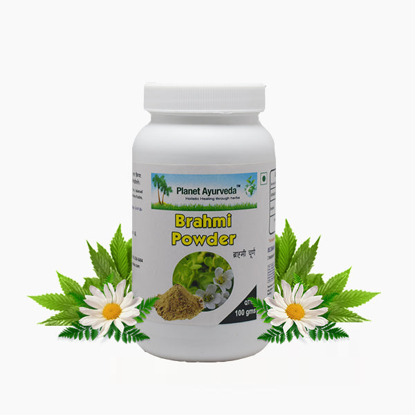 Planet Ayurveda Brahmi Powder – 100g | Natural Support for Memory & Nervous System Health image 1