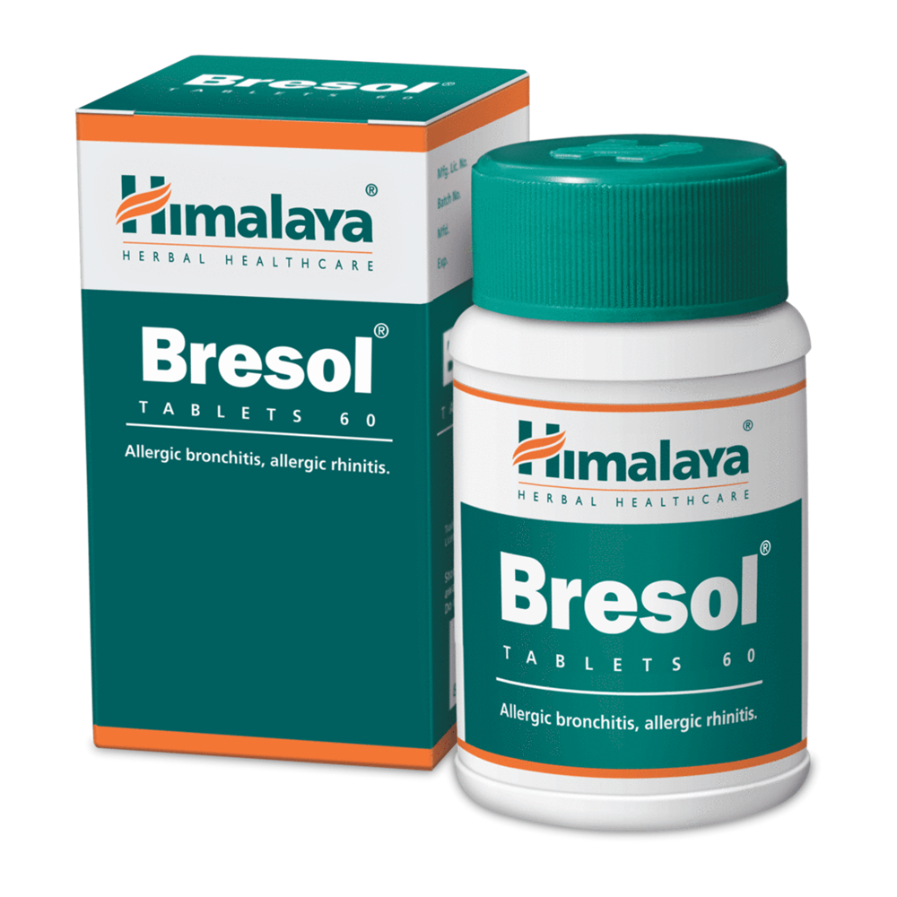 Himalaya Herbals Bresol Tablets 60 tabs image 1