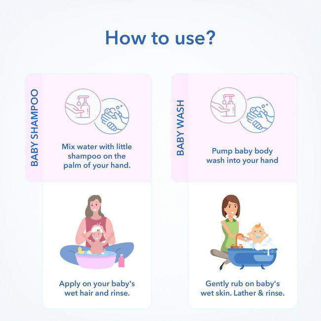 The Moms Co Natural Tear-Free Cleaning Bundle For Baby image 5