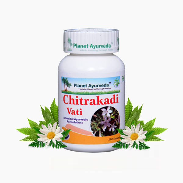 Planet Ayurveda Chitrakadi Vati - 120 tabs image 1