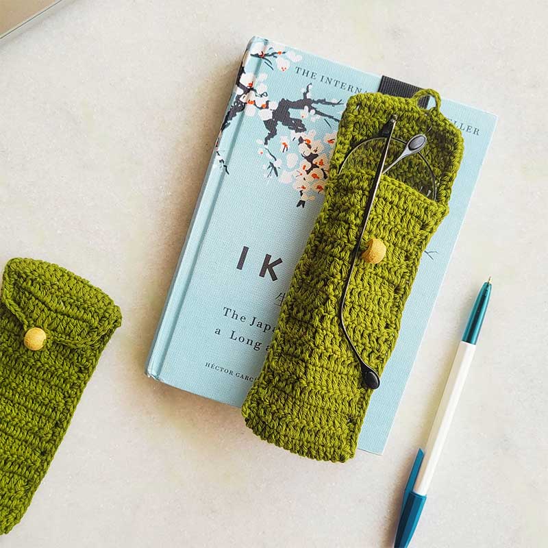 Severo Crochet Desk Organiser | Single | Multiple Colors image 3