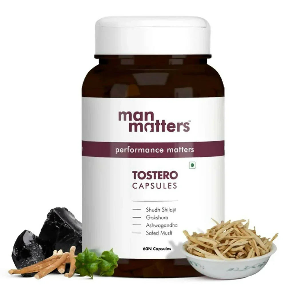 Man Matters Testero Capsules -60 caps image 1