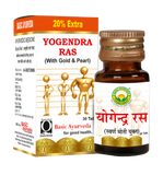Basic Ayurveda Yogendra Ras (With Gold & Pearl) Tablets -30 Tablets image 1