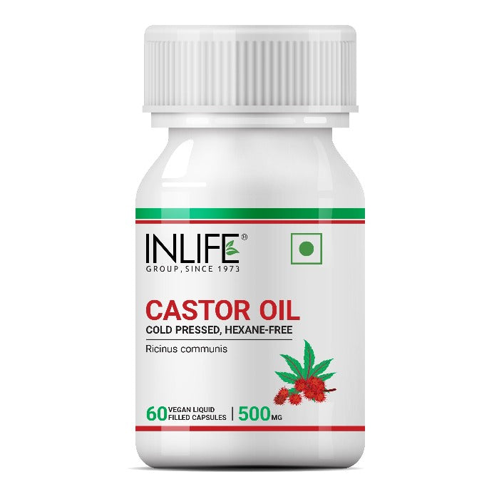 INLIFE Castor Oil Supplement - 60 tabs image 1