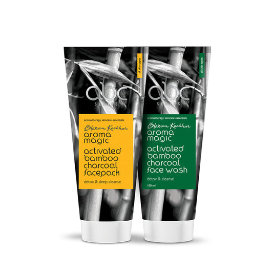 Blossom Kochhar Aroma Magic Charcoal Face Wash & Face Pack Combo - 200 ml image 1