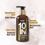 Wow Skin Science Miracle 10 in 1 Shampoo - 300 ml image 2