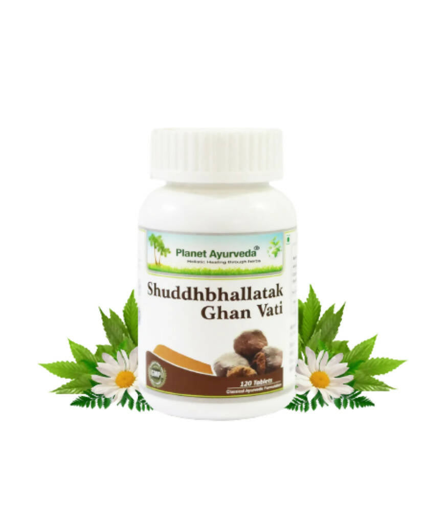 Planet Ayurveda Shuddhbhallatak Ghan Vati - 120 tabs image 2