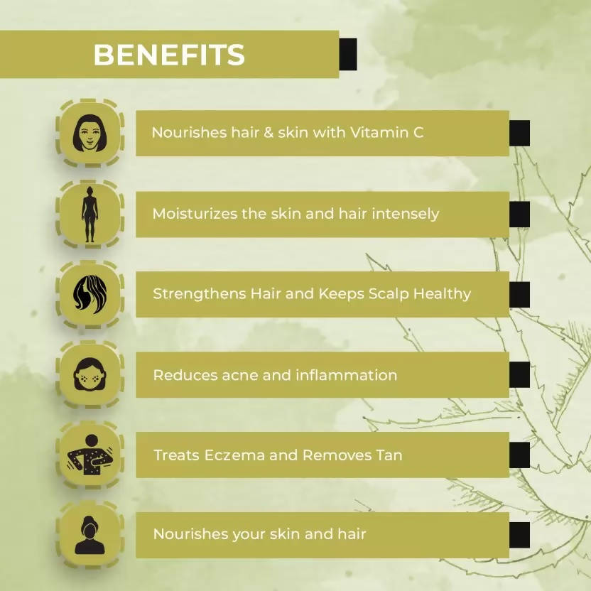 Ae Naturals Pure Aloevera Gel With Lemon Extracts image 3