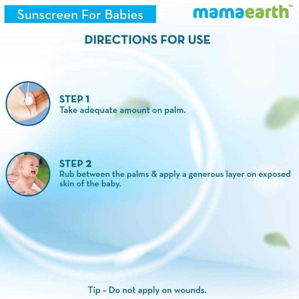 Mamaearth Mineral Based Sunscreen For Babies image 6