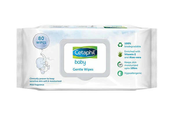 Cetaphil Baby Gentle Wipes -80 wipes image 1