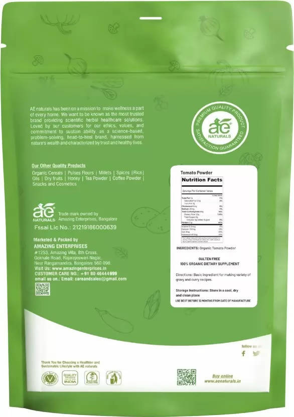 Ae Naturals Tomato Powder image 3
