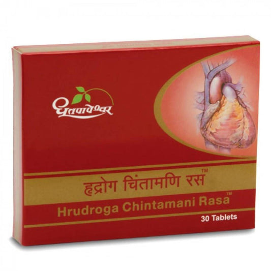 Dhootapapeshwar Hrudroga Chintamani Rasa - 30 tabs image 1