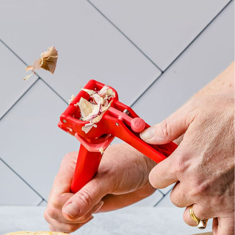 Ava Non-Scratch Garlic Press With Ejector | Multiple Colors image 2