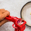 Ava Non-Scratch Garlic Press With Ejector | Multiple Colors image 1