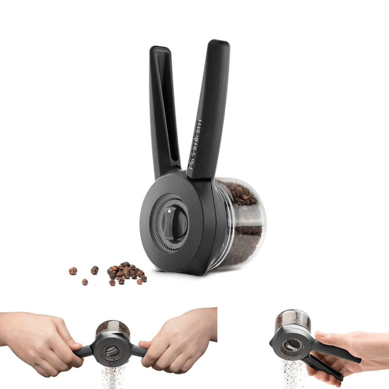 Charlotte One Handed Plastic Pepper Mill With Ceramic Grinder image 5
