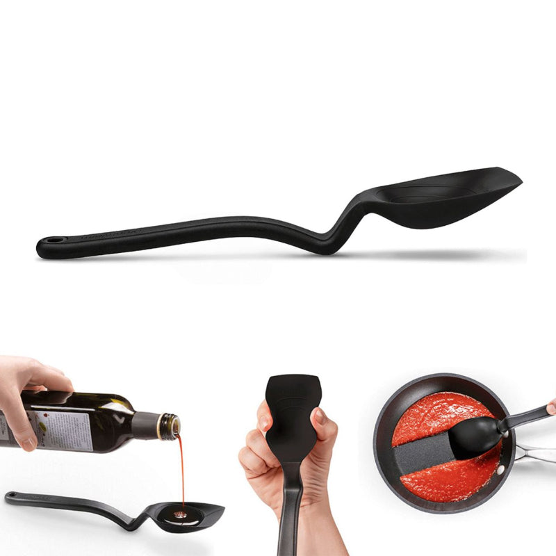 Emma Mini Supoon For Kitchen Non-Stick Silicon | Multiple Colors image 10