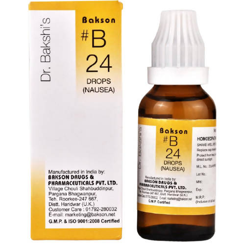 Bakson's Homeopathy B24 Drops image 1