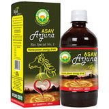 Basic Ayurveda Asav Arjuna Ras Special No.1 Horse Power Energy Drink - 450 ml image 1