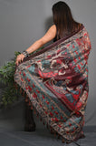 Soft Lichi Silk Saree With Unstitched Blouse image 4