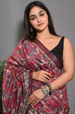 Soft Lichi Silk saree For Women's image 3