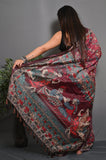 Soft Lichi Silk saree For Women's image 4