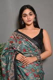 Soft Lichi Silk saree For Women's image 7