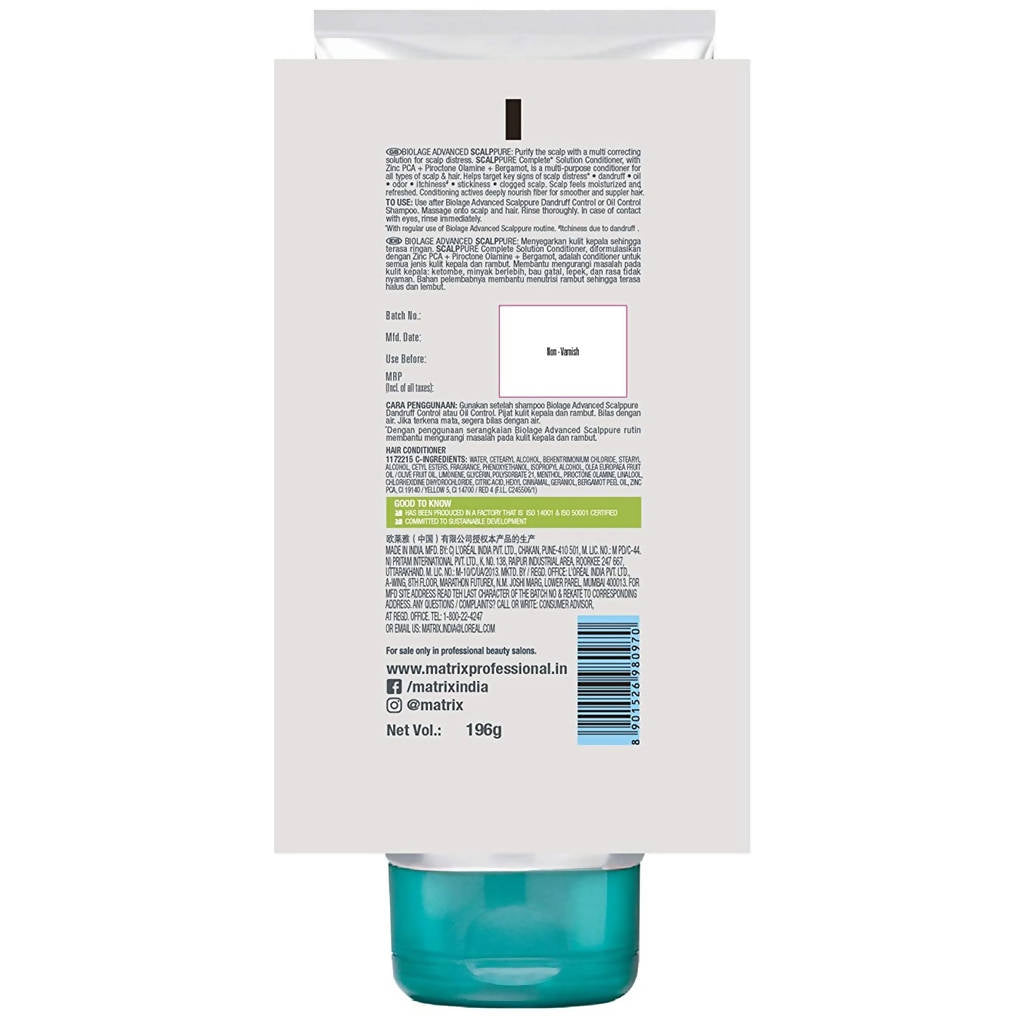 Matrix Biolage Advanced Scalppure Conditioner image 4