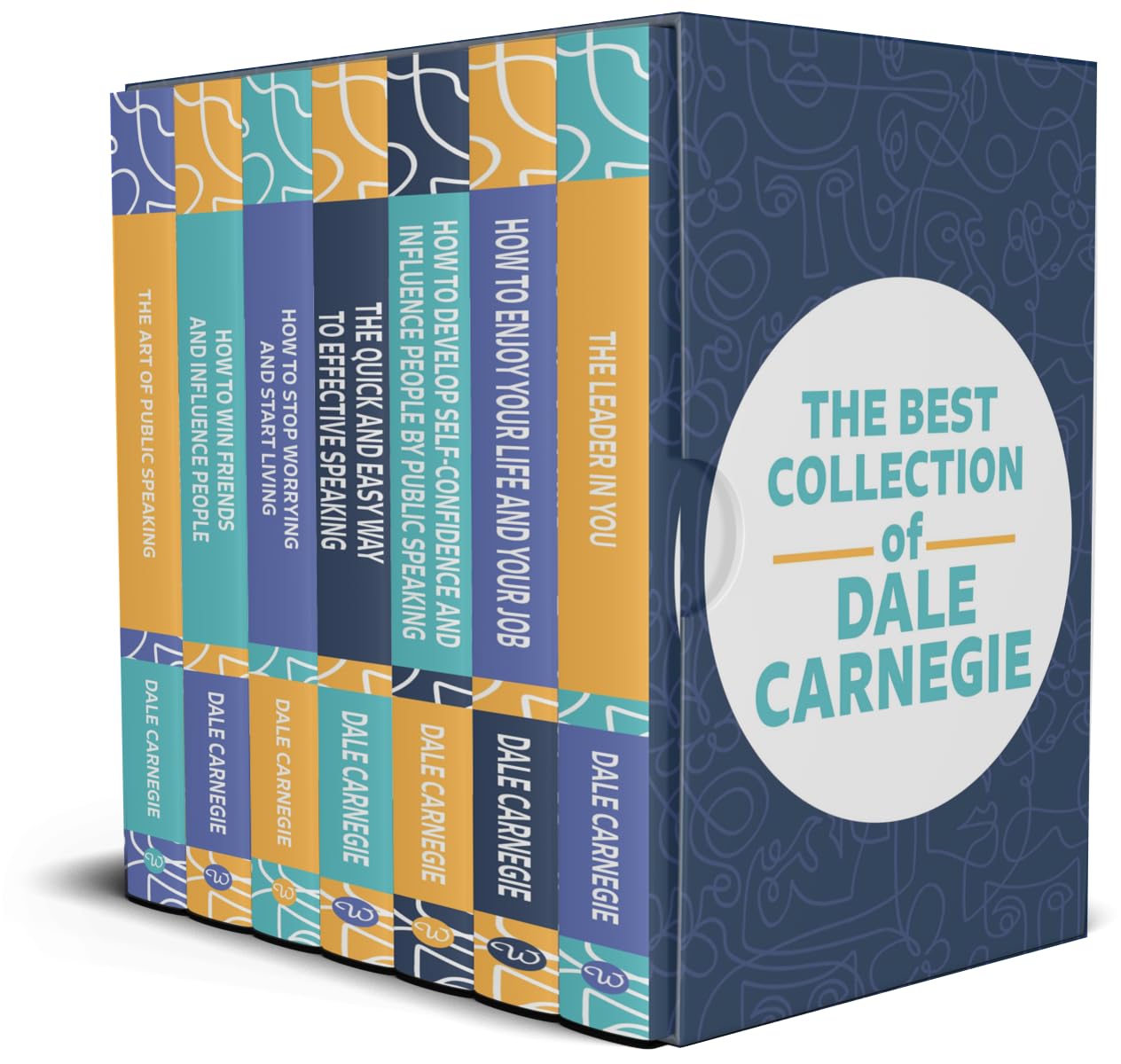 The Best of Dale Carnegie: 7-Book Masterclass on Communication, Confidence &amp; Influence (Paperback, Original ISBNs) Paperback bookcover – AVRBOOKS