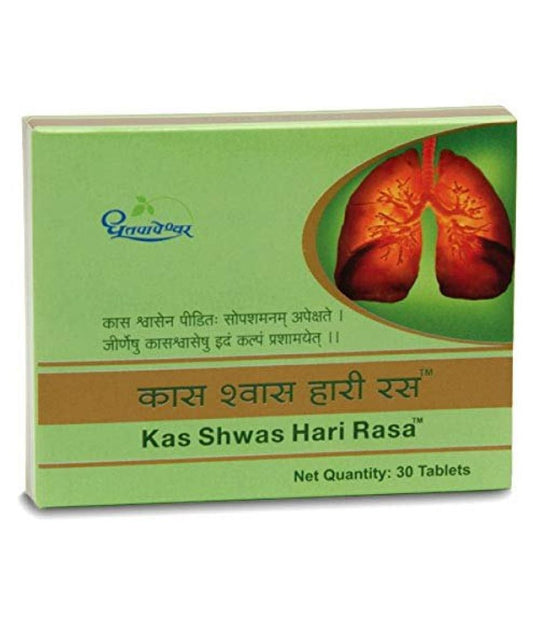 Dhootapapeshwar Kas Shwas Hari Rasa Tablet - 30 tabs image 1