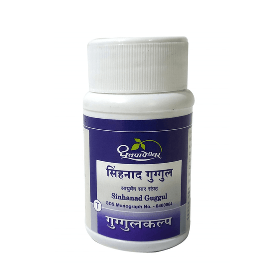 Dhootapapeshwar Sinhanad Guggulu - 60 tabs image 1