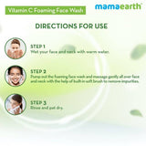 Mamaearth Vitamin C Foaming Face Wash - 150 ml image 6