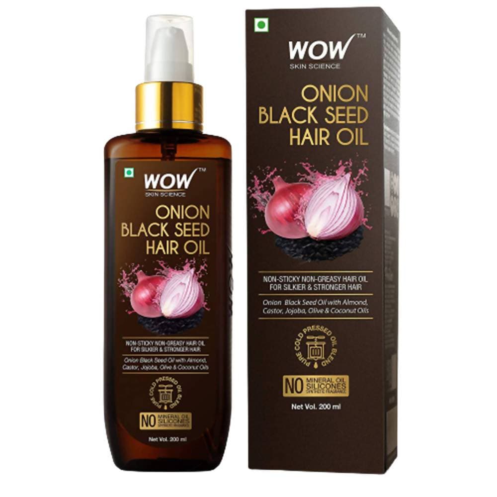 Wow Skin Science Onion Black Seed Oil Hair Care Ultimate 4 Kit image 3
