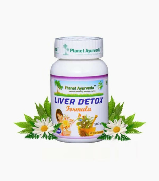 Planet Ayurveda Liver Detox Formula Capsules - 60 tabs image 1