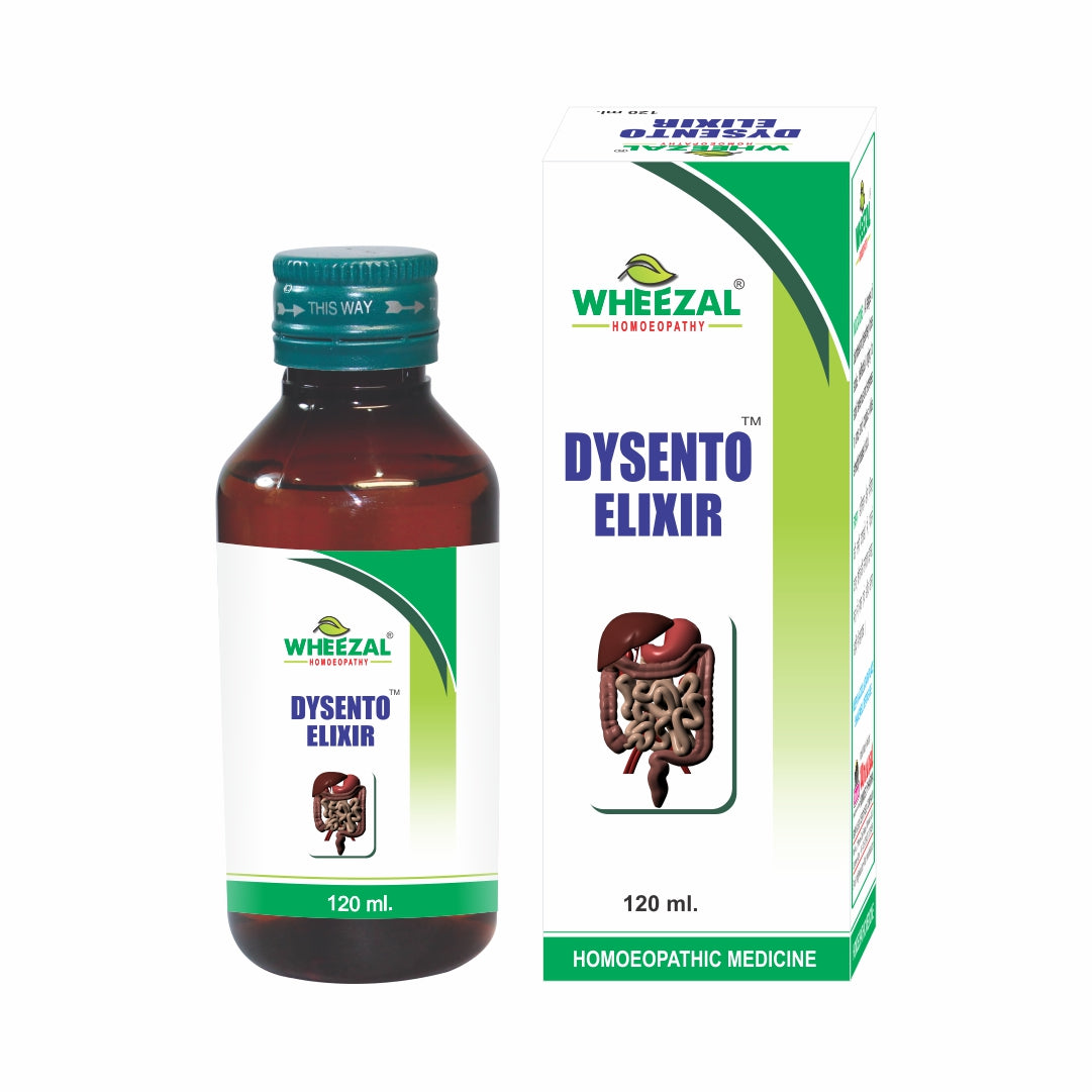 Wheezal Dysento Elixir Syrup image 1