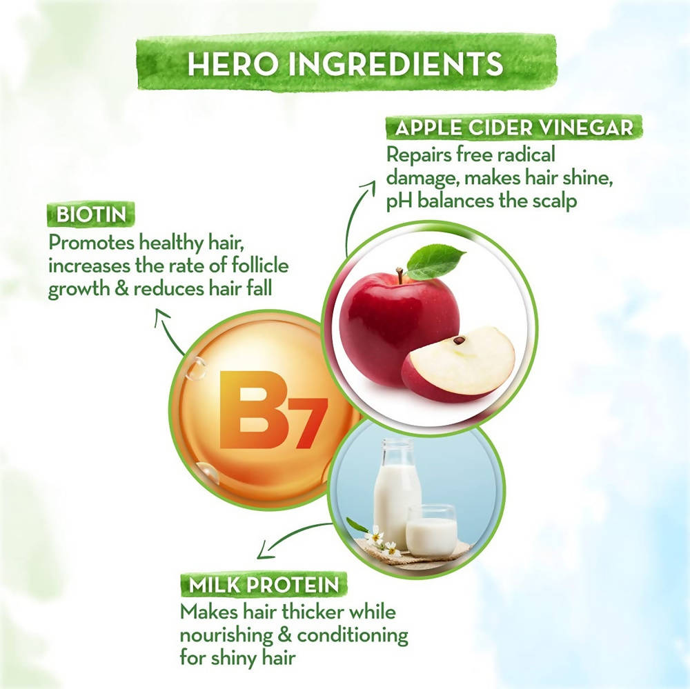 Mamaearth Apple Cider Vinegar Hair Mask For Long And Shiny Hair image 3