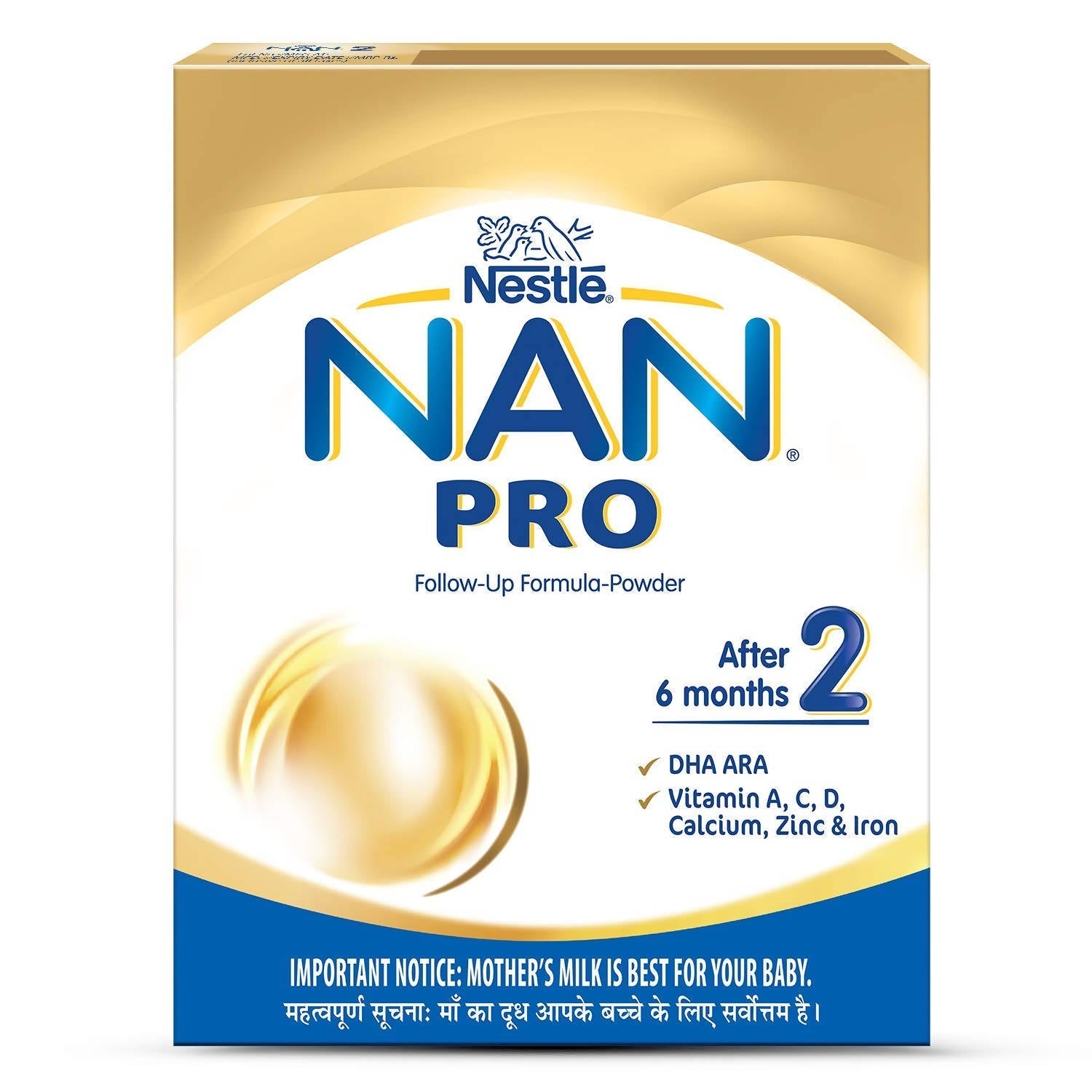 Nestle Nan Pro 2 Follow-Up Formula Powder After 6 Months Stage 2 For Infants image 1