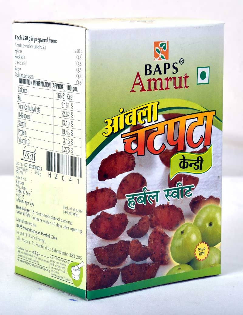 Baps Amrut Amala Chatpata Candy - 250 gms image 2
