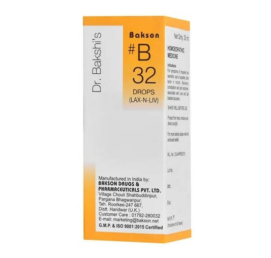 Bakson's Homeopathy B32 Drops image 1