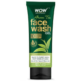 Wow Skin Science Green Tea Face Wash Gel - 100 ml image 1