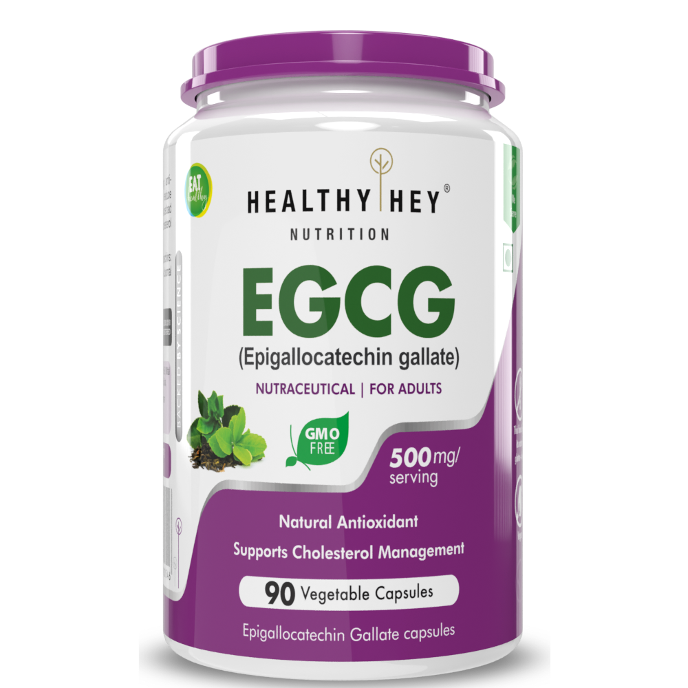 EGCG from Green Tea Extract - EGCG - Antioxidant Support - 90 Veg. Capsules image 1