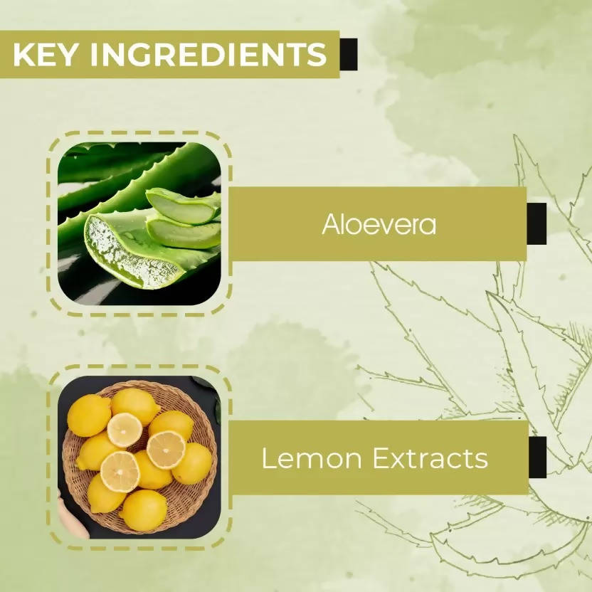 Ae Naturals Pure Aloevera Gel With Lemon Extracts image 4