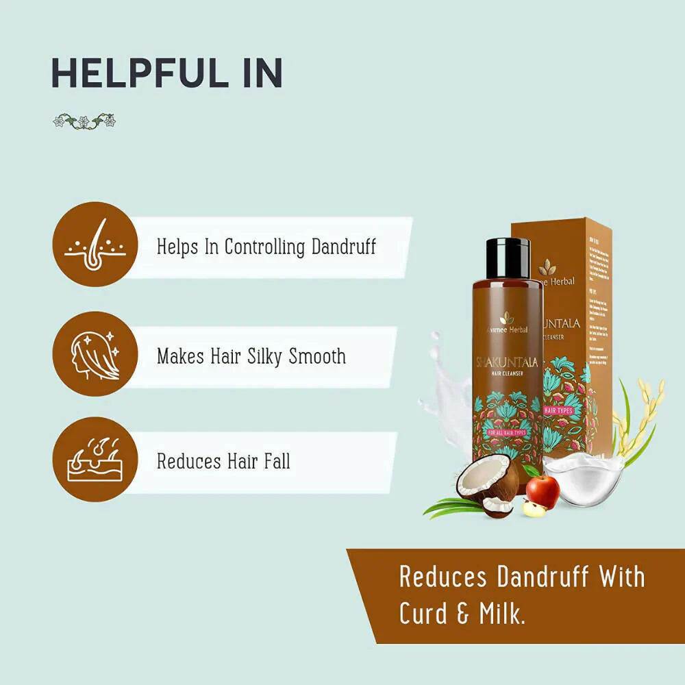 Avimee Herbal Shakuntala Hair Shampoo-200 ml image 4