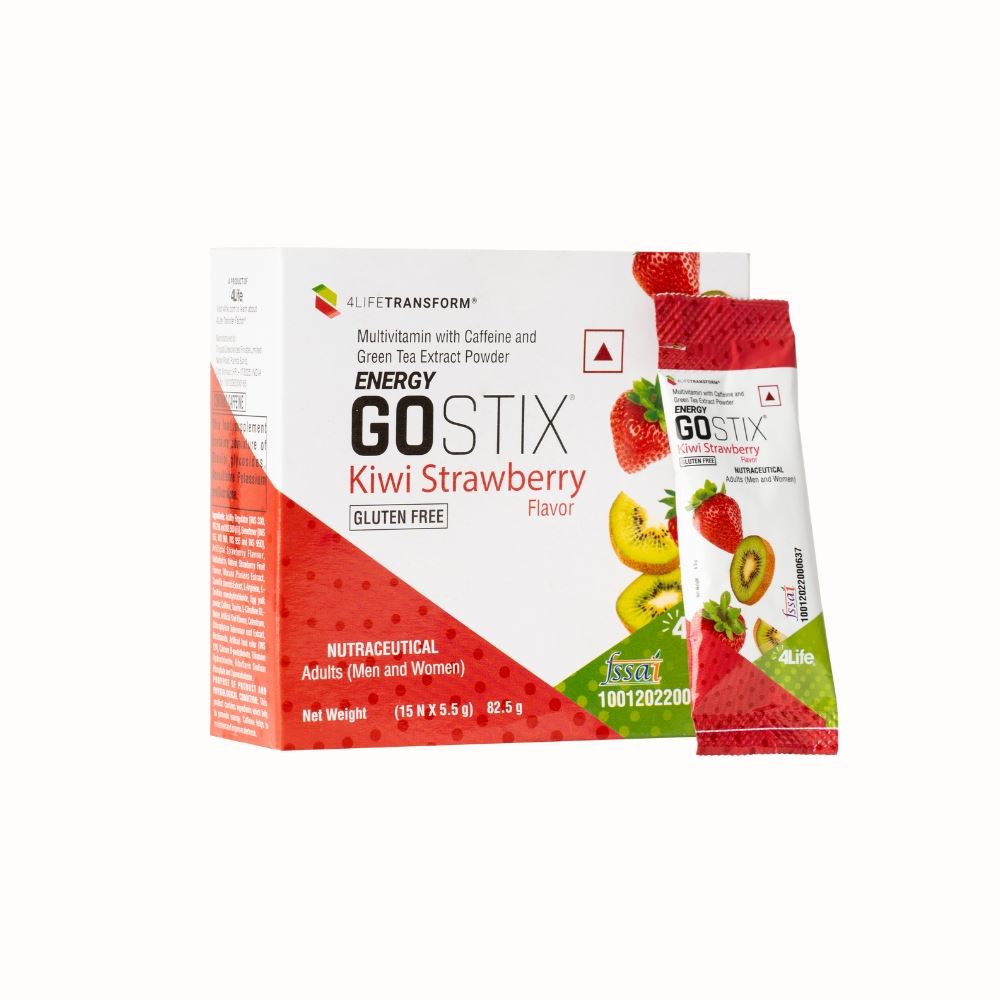 4Life Energy Go Stix - Kiwi Strawberry Drink Mix (15 Pack) image 1