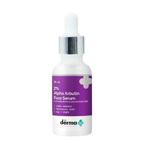 The Derma Co 2% Alpha Arbutin Face Serum For Dark Spots & Uneven Skin Tone image 2