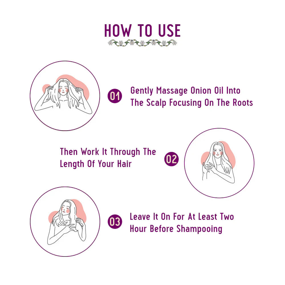 Avimee Herbal Onion Hair Oil -100 ml image 6